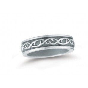 Sterling Silver Crown of Thorns Ring Size 8 1/2