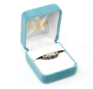 Sterling Silver Crown of Thorns Ring Size 7