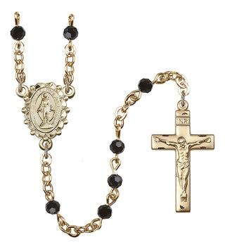 Gold-Plated 4mm Miraculous Rosary
