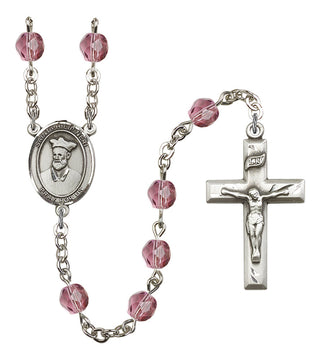 Saint Philip Neri Rosary with Amethyst Beads