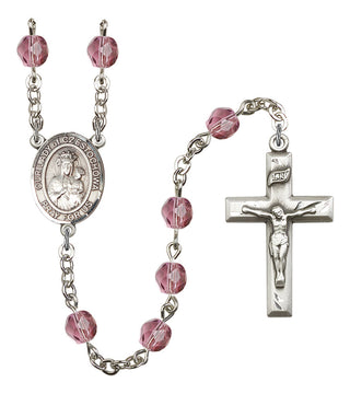 Our Lady of Czestochowa Rosary with Amethyst Beads