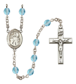 Silver-Plated 6mm Maria Stein  Engraved Catholic Rosaries