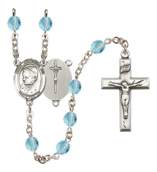 Silver-Plated 6mm Pope Emeritace  Benedict XVI Rosary