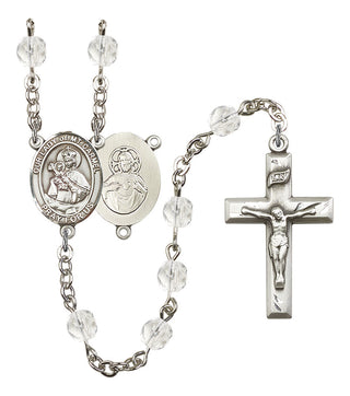 Our Lady of Mount Carmel Rosary with Crystal Beads
