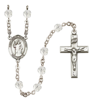 Silver-Plated 6mm Saint John of Capistrano  Engraved Catholic Rosaries
