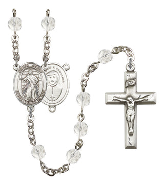 Divine Mercy Rosary with Crystal Beads