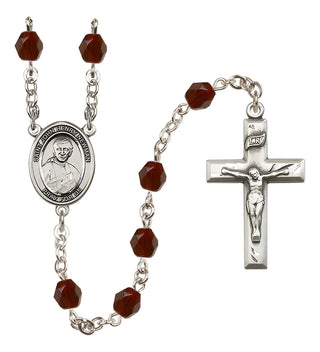 Silver-Plated 6mm Blessed John Henry Newman  Engraved Catholic Rosaries