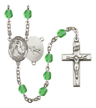 Saint Joseph of Cupertino Rosary with Peridot Beads