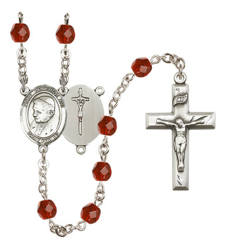 Silver-Plated 6mm Pope Emeritace  Benedict XVI Rosary
