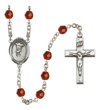 Silver-Plated 6mm Saint Philip Neri Rosary