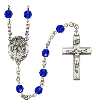 Silver-Plated 6mm Saint Christopher / Choir Rosary