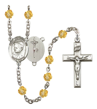 Pope Emeritace Benedict XVI Rosary with Topaz Beads