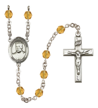Silver-Plated 6mm Blessed Miguel Pro  Engraved Catholic Rosaries