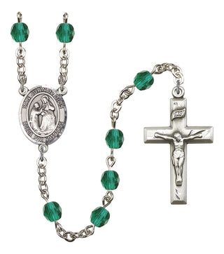 San Juan de Dios Rosary with Zircon Beads