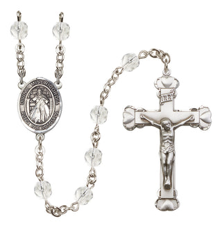 Silver-Plated 6mm Divina Misericordia Rosary