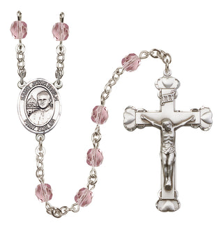 Silver-Plated 6mm Saint John Paul II Rosary