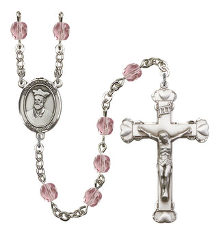 Saint Philip Neri Rosary with Light Amethyst Beads