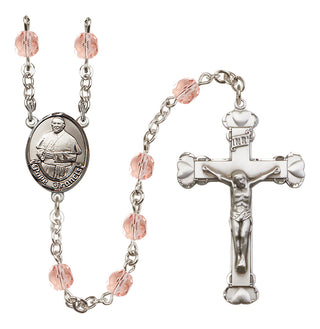 Silver-Plated 6mm Pope Francis Rosary