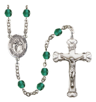 San Juan de Dios Rosary with Zircon Beads