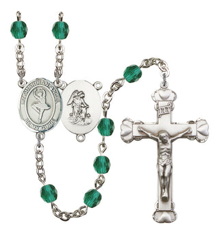 Guardian Angel and Dance Rosary with Zircon Beads