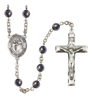 Silver-Plated 6mm San Juan de Dios Rosary