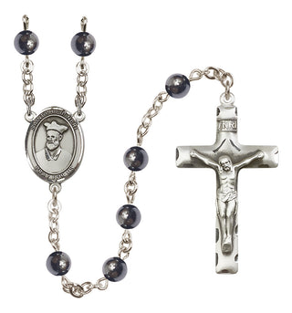 Silver-Plated 6mm Saint Philip Neri Rosary