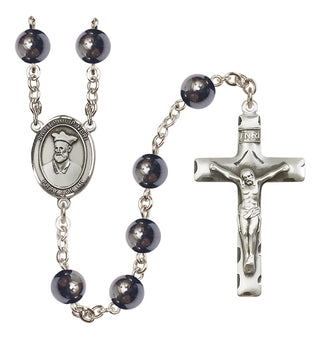 Silver-Plated 8mm Saint Philip Neri Rosary