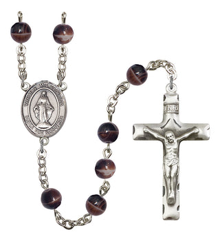 Saint Michael the Archangel Premium Handmade Rosary - Hematite Beads