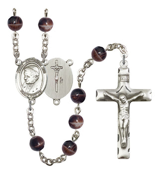 Pope Emeritace Benedict XVI Rosary with Brown Beads