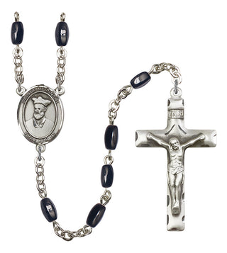 Saint Philip Neri Rosary with Black Onyx Beads