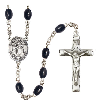 Silver-Plated 6mm San Juan de Dios Rosary