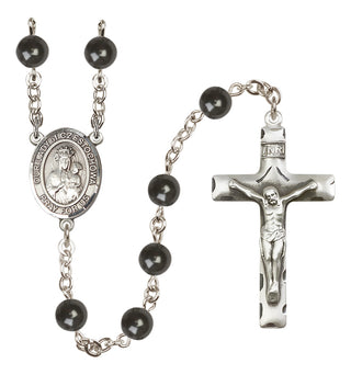 Silver-Plated 7mm Our Lady of Czestochowa Rosary