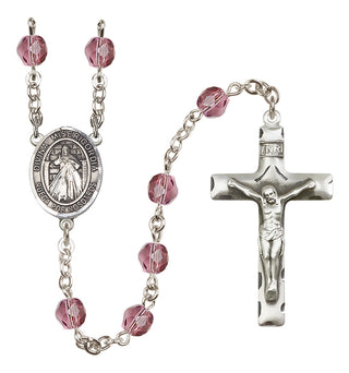 Silver-Plated 6mm Divina Misericordia Rosary