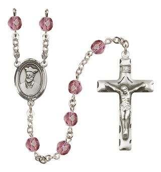 Silver-Plated 6mm Saint Philip Neri Rosary
