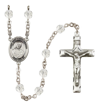 Silver-Plated 6mm Blessed John Henry Newman  Engraved Catholic Rosaries