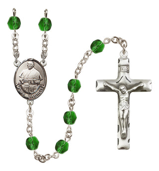 Silver-Plated 6mm Pope Francis Rosary