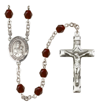 Silver-Plated 6mm Our Lady of Czestochowa Rosary