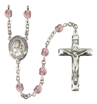 Silver-Plated 6mm Our Lady of Czestochowa Rosary