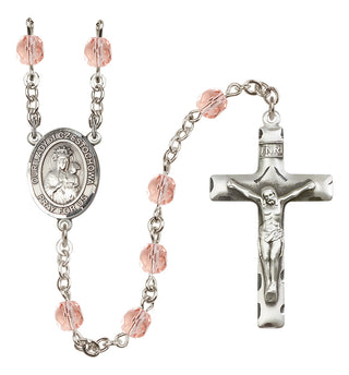 Silver-Plated 6mm Our Lady of Czestochowa Rosary