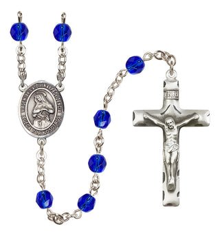 Silver-Plated 6mm Virgen de la Divina Providencia  Engraved Catholic Rosaries