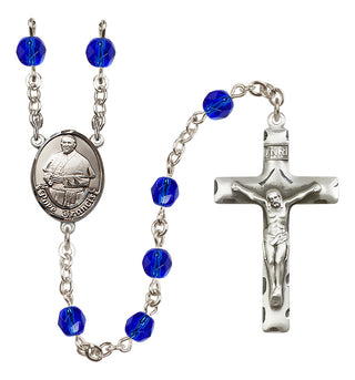 Silver-Plated 6mm Pope Francis Rosary