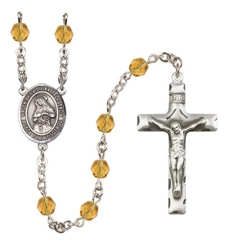 Silver-Plated 6mm Virgen de la Divina Providencia  Engraved Catholic Rosaries
