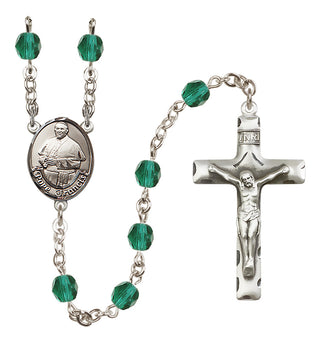 Silver-Plated 6mm Pope Francis Rosary