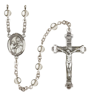 Silver Plated 6mm Saint John of God Rosary