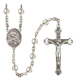Silver Plated 6mm Our Lady of the Precious Blood Rosary
