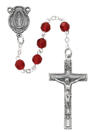 6MM Garnet January Rosary