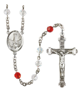 Silver-Plated 6mm Holy Spirit Rosary