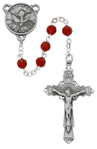 Red Crystal Holy Spirit Rosary