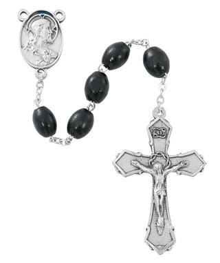 Black Wood Rosary