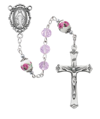Pink Saint Therese Rosary 